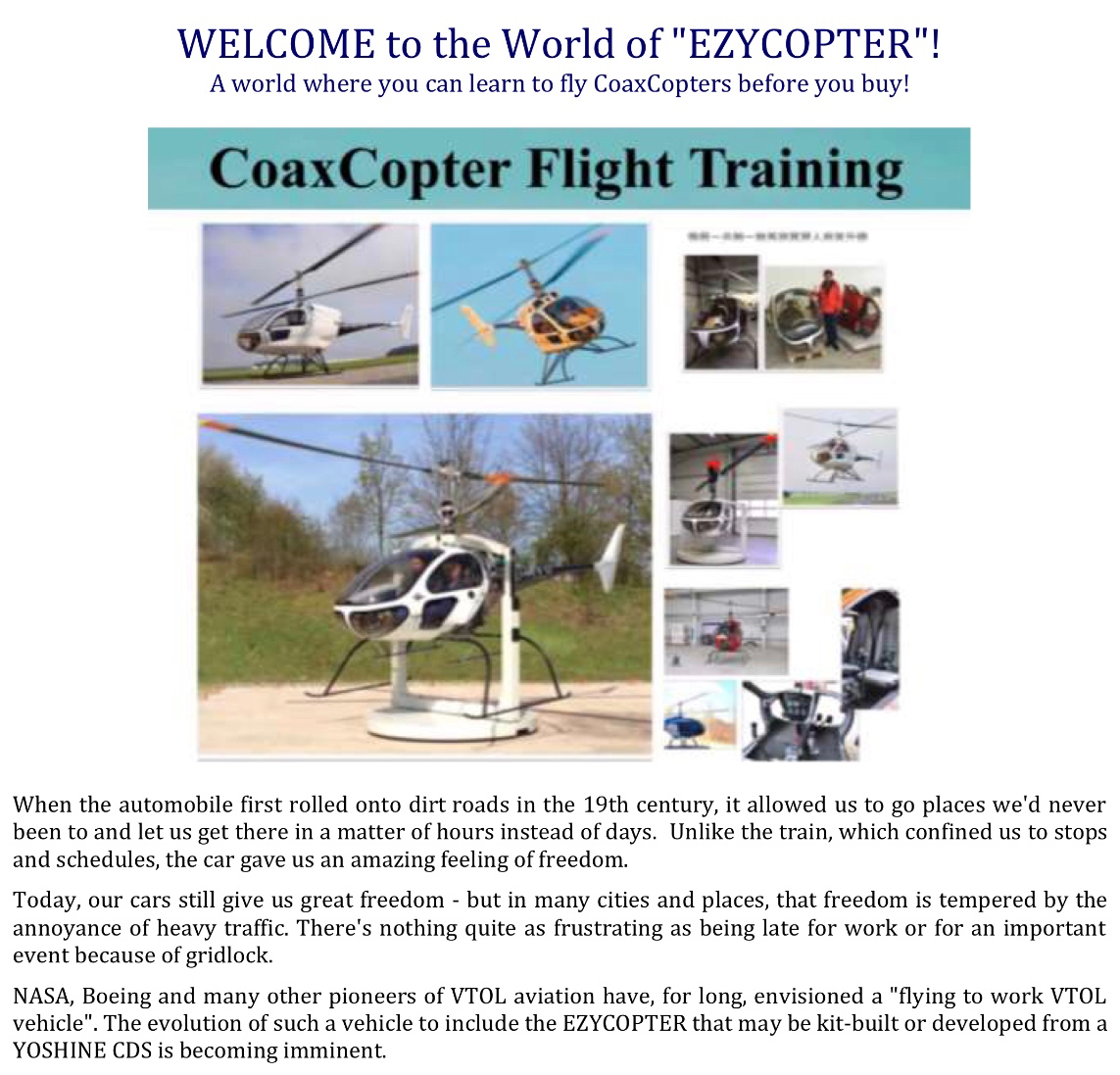 coaxcopter flight training